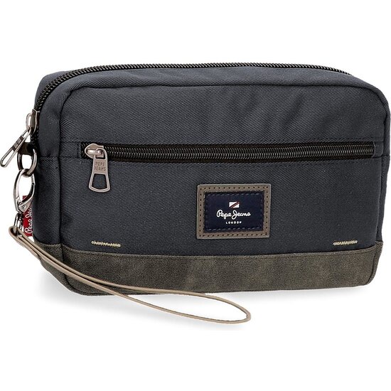 PEPE JEANS BOLSO DE MANO POLIÉSTER CON DETALLES EN PIEL SINTÉTICA HARRY AZUL image 0