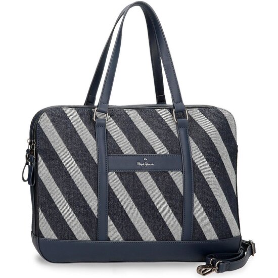 PEPE JEANS BOLSO PARA ORDENADOR POLIÉSTER CON DETALLES EN PIEL SINTÉTICA CELINE image 0