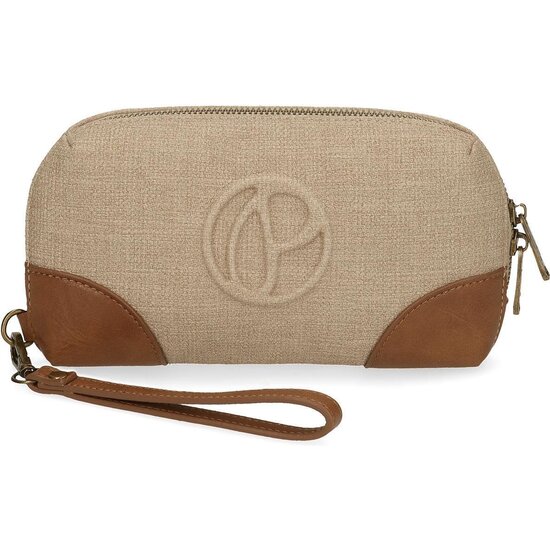PEPE JEANS BOLSO DE MANO PIEL SINTÉTICA DINA BEIGE image 0