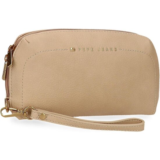 PEPE JEANS BOLSO DE MANO PIEL SINTÉTICA DIANE BEIGE image 0