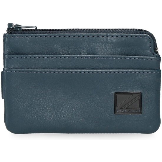 PEPE JEANS CARTERA CON MONEDERO PIEL CHIEF AZUL image 0