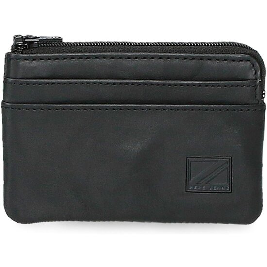 PEPE JEANS CARTERA CON MONEDERO PIEL CHIEF NEGRO image 0