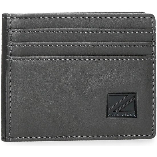 PEPE JEANS CARTERA CON MONEDERO PIEL CHIEF GRIS image 0