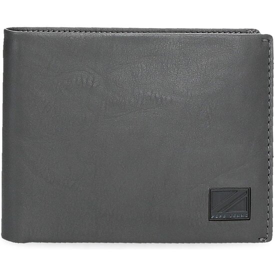 PEPE JEANS CARTERA CON MONEDERO PIEL CHIEF GRIS image 0