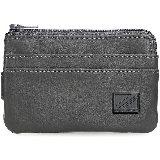 PEPE JEANS CARTERA CON MONEDERO PIEL CHIEF GRIS image 0
