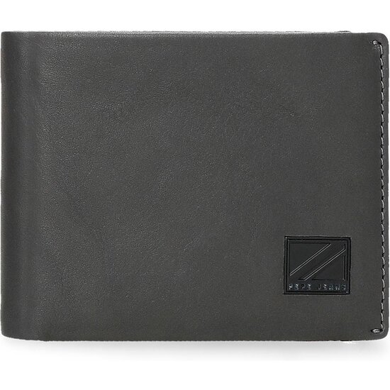 PEPE JEANS CARTERA CON MONEDERO PIEL CHIEF GRIS image 0
