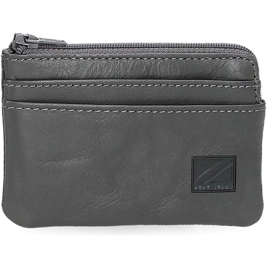 PEPE JEANS CARTERA CON MONEDERO PIEL CHIEF GRIS image 0