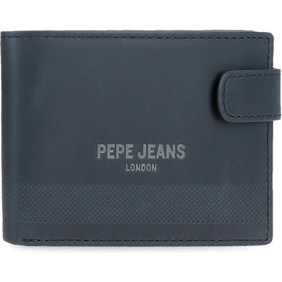 PEPE JEANS CARTERA CON MONEDERO PIEL DEEP AZUL image 0