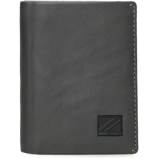PEPE JEANS CARTERA CON MONEDERO PIEL CHIEF GRIS image 0