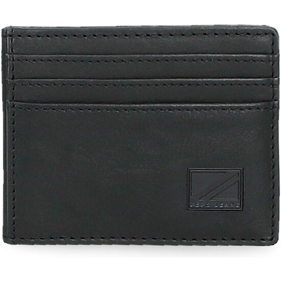 PEPE JEANS CARTERA CON MONEDERO PIEL CHIEF NEGRO image 0