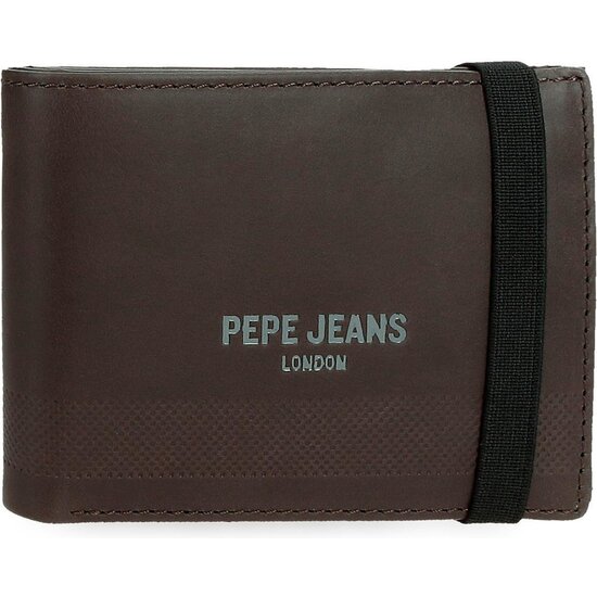 PEPE JEANS CARTERA CON MONEDERO PIEL DEEP MARRÓN image 0