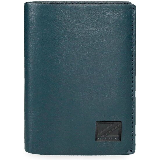 PEPE JEANS CARTERA CON MONEDERO PIEL CHIEF AZUL image 0