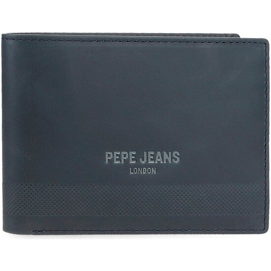 PEPE JEANS CARTERA CON MONEDERO PIEL DEEP AZUL image 0