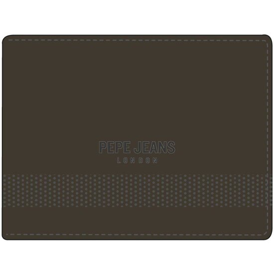 PEPE JEANS CARTERA CON MONEDERO PIEL DEEP MARRÓN image 0