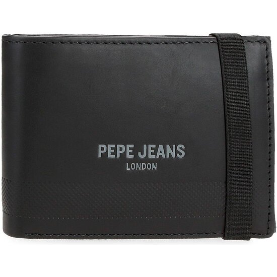 PEPE JEANS CARTERA CON MONEDERO PIEL DEEP NEGRO image 0