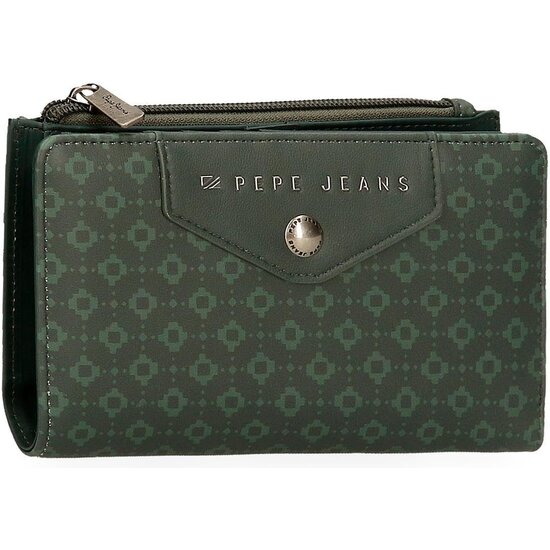 PEPE JEANS CARTERA CON MONEDERO PIEL SINTÉTICA BETHANY VERDE image 0