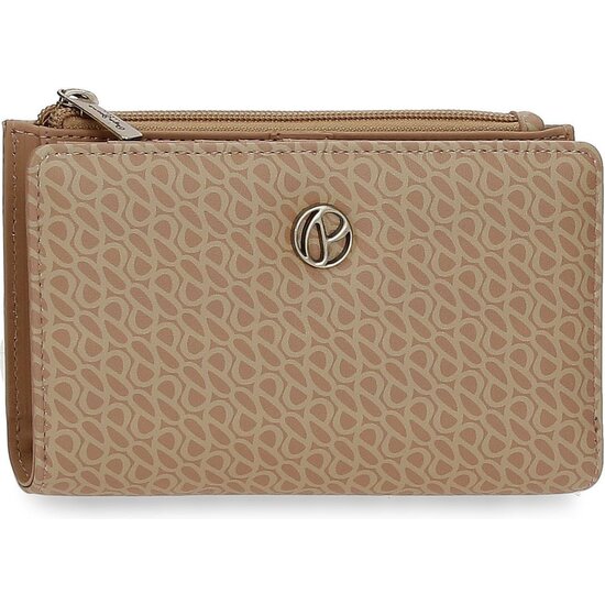 PEPE JEANS CARTERA CON MONEDERO PIEL SINTÉTICA MEGAN MARRÓN image 0