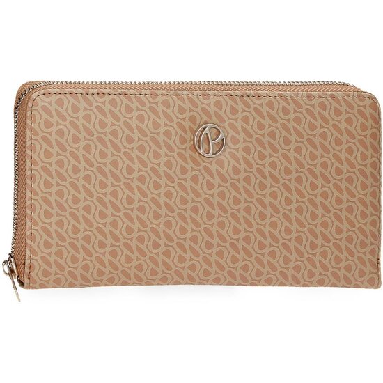 PEPE JEANS CARTERA CON MONEDERO PIEL SINTÉTICA MEGAN MARRÓN image 0