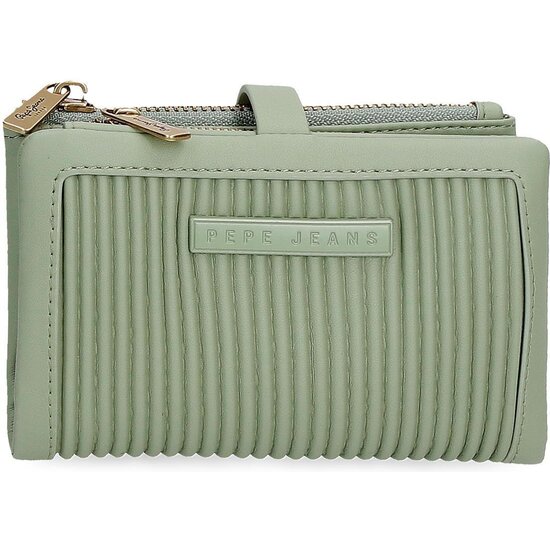PEPE JEANS CARTERA CON MONEDERO PIEL SINTÉTICA AURORA VERDE image 0