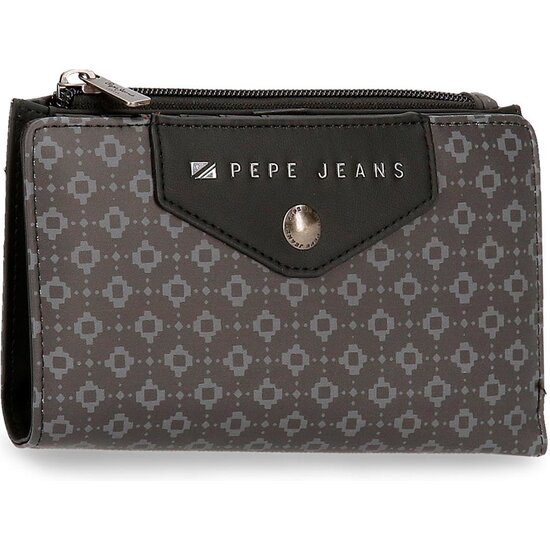 PEPE JEANS CARTERA CON MONEDERO PIEL SINTÉTICA BETHANY NEGRO image 0