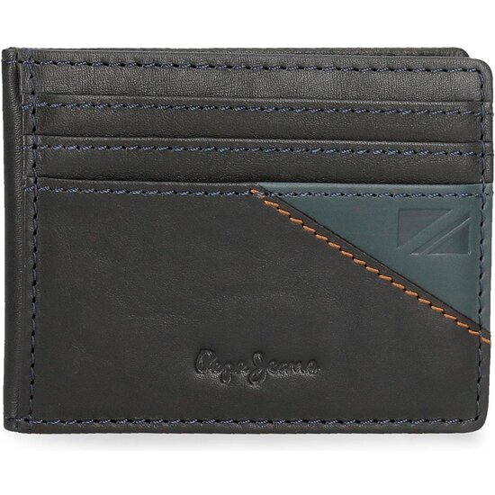 PEPE JEANS CARTERA CON MONEDERO PIEL STRIKING AZUL image 0