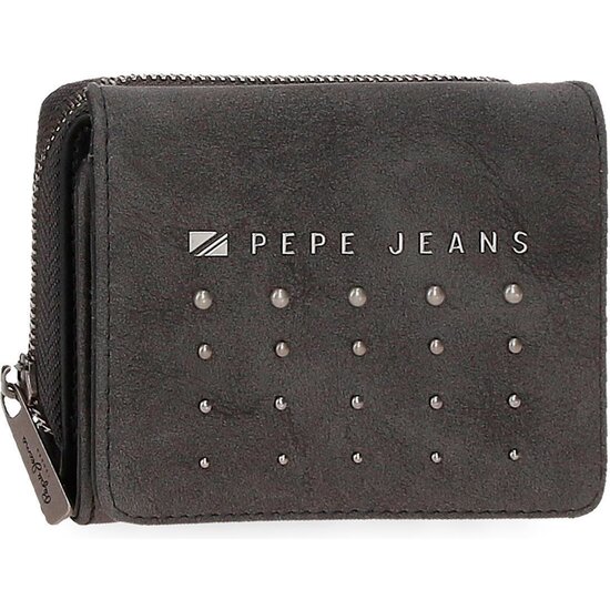 PEPE JEANS CARTERA CON MONEDERO PIEL SINTÉTICA HOLLY NEGRO image 0