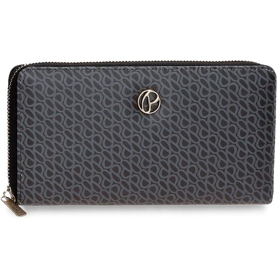 PEPE JEANS CARTERA CON MONEDERO PIEL SINTÉTICA MEGAN NEGRO image 0