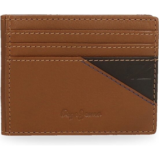 PEPE JEANS CARTERA CON MONEDERO PIEL STRIKING BEIGE image 0