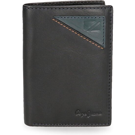 PEPE JEANS CARTERA CON MONEDERO PIEL STRIKING AZUL image 0