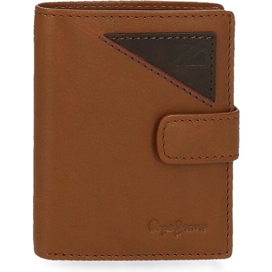PEPE JEANS CARTERA CON MONEDERO PIEL STRIKING BEIGE image 0
