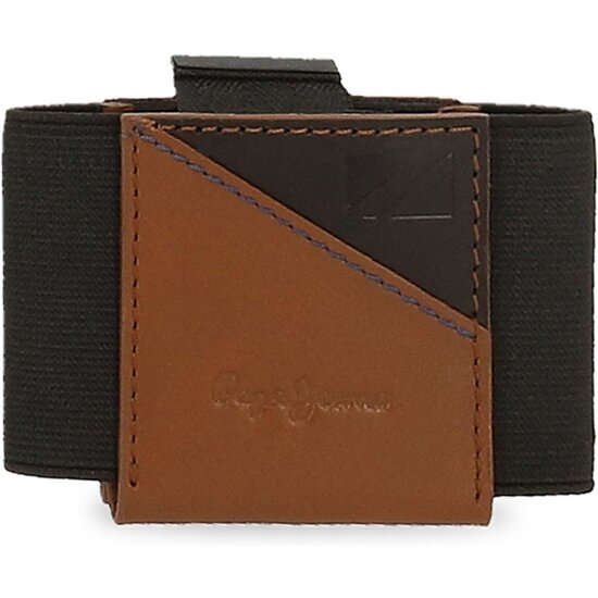 PEPE JEANS CARTERA CON MONEDERO PIEL STRIKING BEIGE image 0