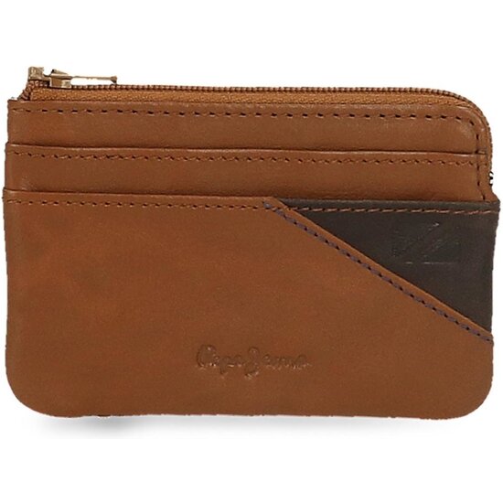PEPE JEANS CARTERA CON MONEDERO PIEL STRIKING BEIGE image 0