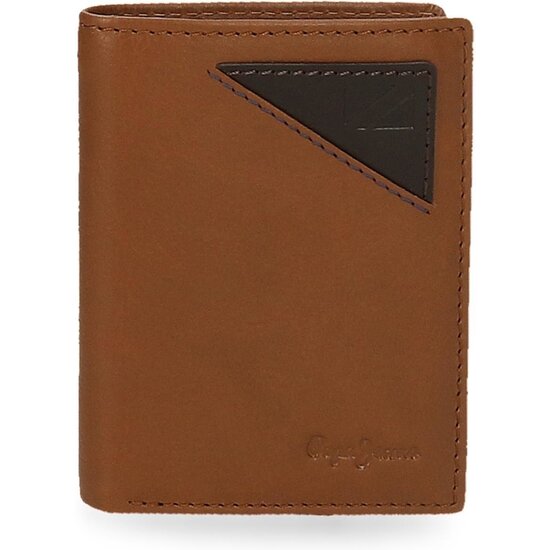 PEPE JEANS CARTERA CON MONEDERO PIEL STRIKING BEIGE image 0