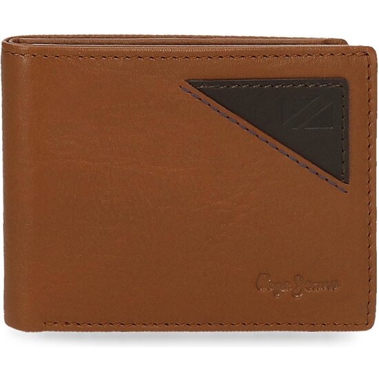PEPE JEANS CARTERA CON MONEDERO PIEL STRIKING BEIGE image 0