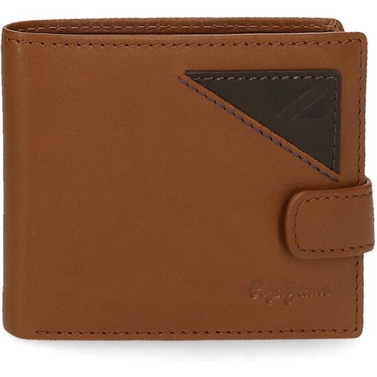 PEPE JEANS CARTERA CON MONEDERO PIEL STRIKING BEIGE image 0