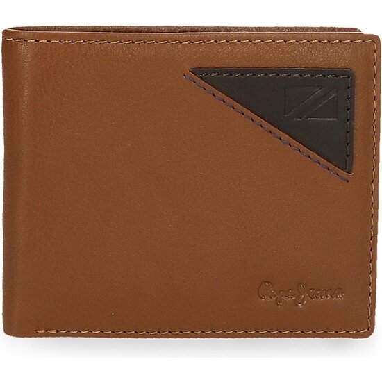 PEPE JEANS CARTERA CON MONEDERO PIEL STRIKING BEIGE image 0