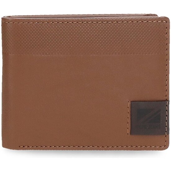 PEPE JEANS CARTERA CON MONEDERO PIEL TOPPER MARRÓN image 0