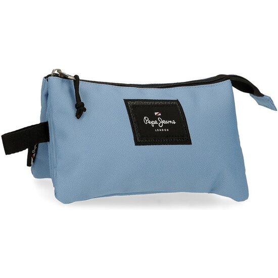 PEPE JEANS ESTUCHE ESCOLAR POLIÉSTER AZUL image 0