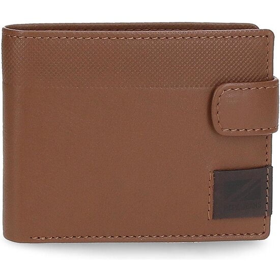 PEPE JEANS CARTERA CON MONEDERO PIEL TOPPER MARRÓN image 0