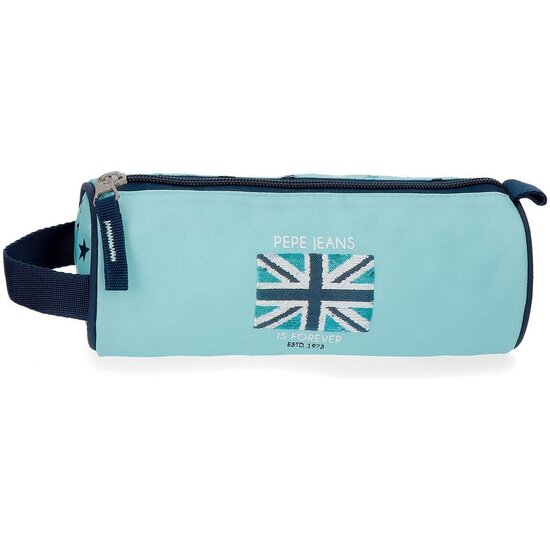 PEPE JEANS ESTUCHE ESCOLAR POLIÉSTER AZUL image 0