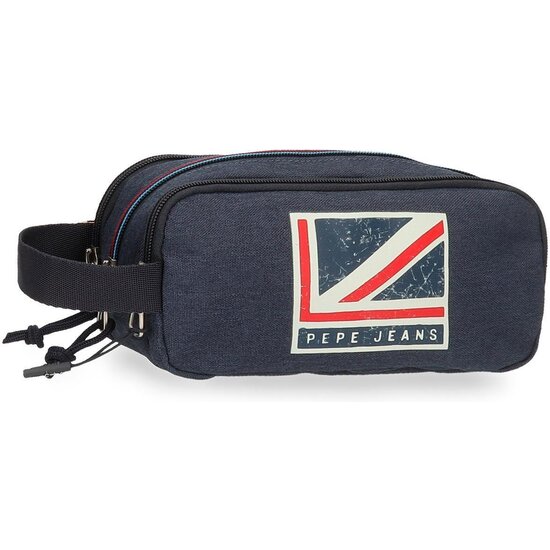 PEPE JEANS ESTUCHE ESCOLAR POLIÉSTER AZUL image 0