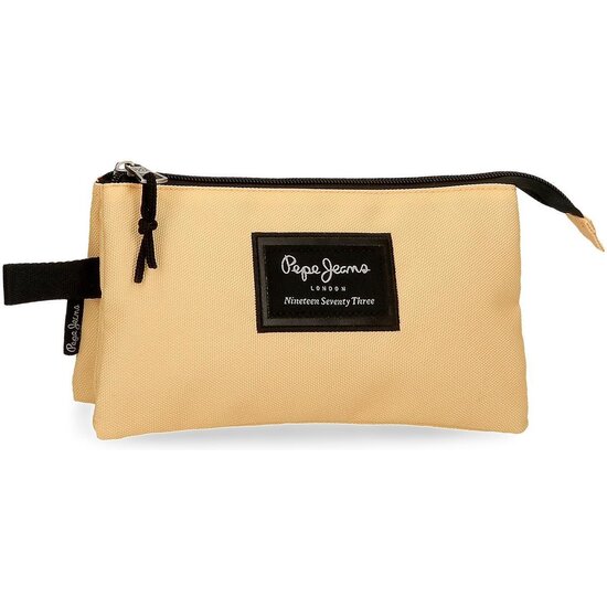 PEPE JEANS ESTUCHE ESCOLAR POLIÉSTER AMARILLO image 0