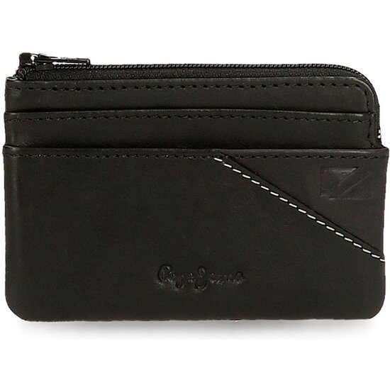 PEPE JEANS CARTERA CON MONEDERO PIEL STRIKING NEGRO image 0