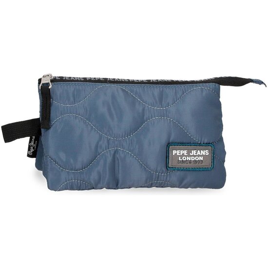 PEPE JEANS ESTUCHE ESCOLAR POLIÉSTER AZUL image 0