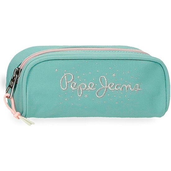 PEPE JEANS ESTUCHE ESCOLAR POLIÉSTER AZUL image 0