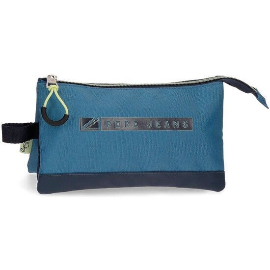 PEPE JEANS ESTUCHE ESCOLAR POLIÉSTER AZUL image 0