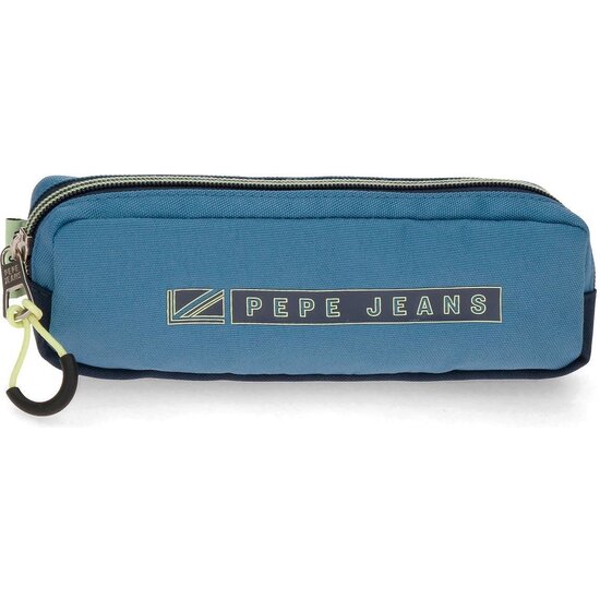 PEPE JEANS ESTUCHE ESCOLAR POLIÉSTER AZUL image 0