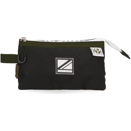 PEPE JEANS ESTUCHE ESCOLAR POLIÉSTER NEGRO image 0