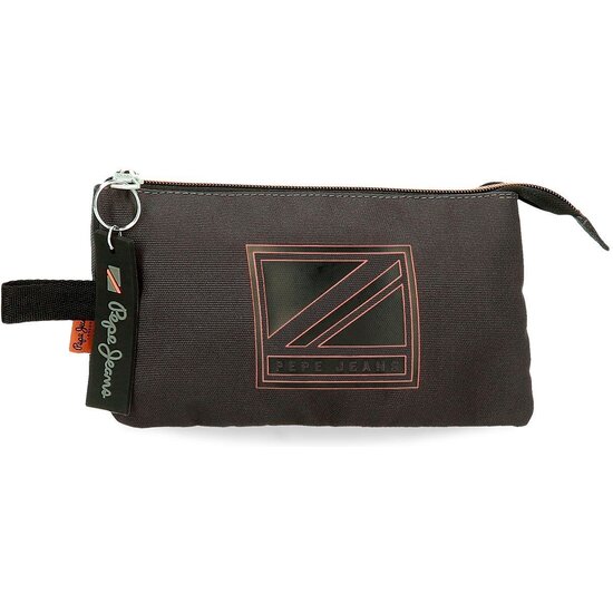 PEPE JEANS ESTUCHE ESCOLAR POLIÉSTER NEGRO image 0