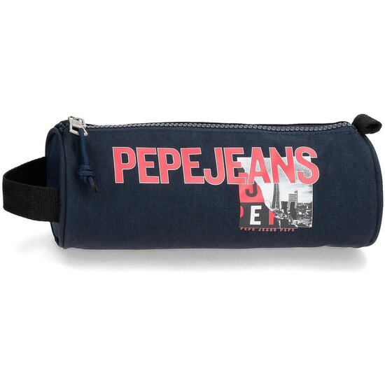 PEPE JEANS ESTUCHE ESCOLAR POLIÉSTER AZUL image 0